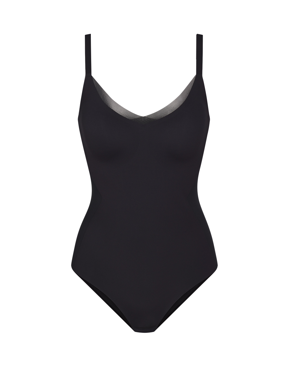 Chic CrossOver Cami Bodysuit for Effortless Style