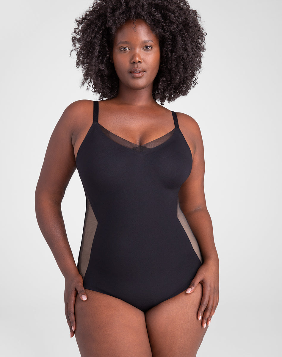 Chic CrossOver Cami Bodysuit for Effortless Style