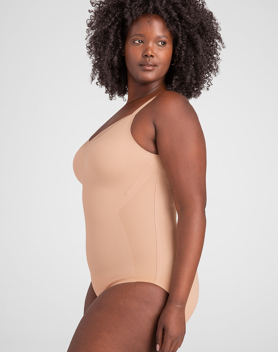 Chic CrossOver Cami Bodysuit for Effortless Style