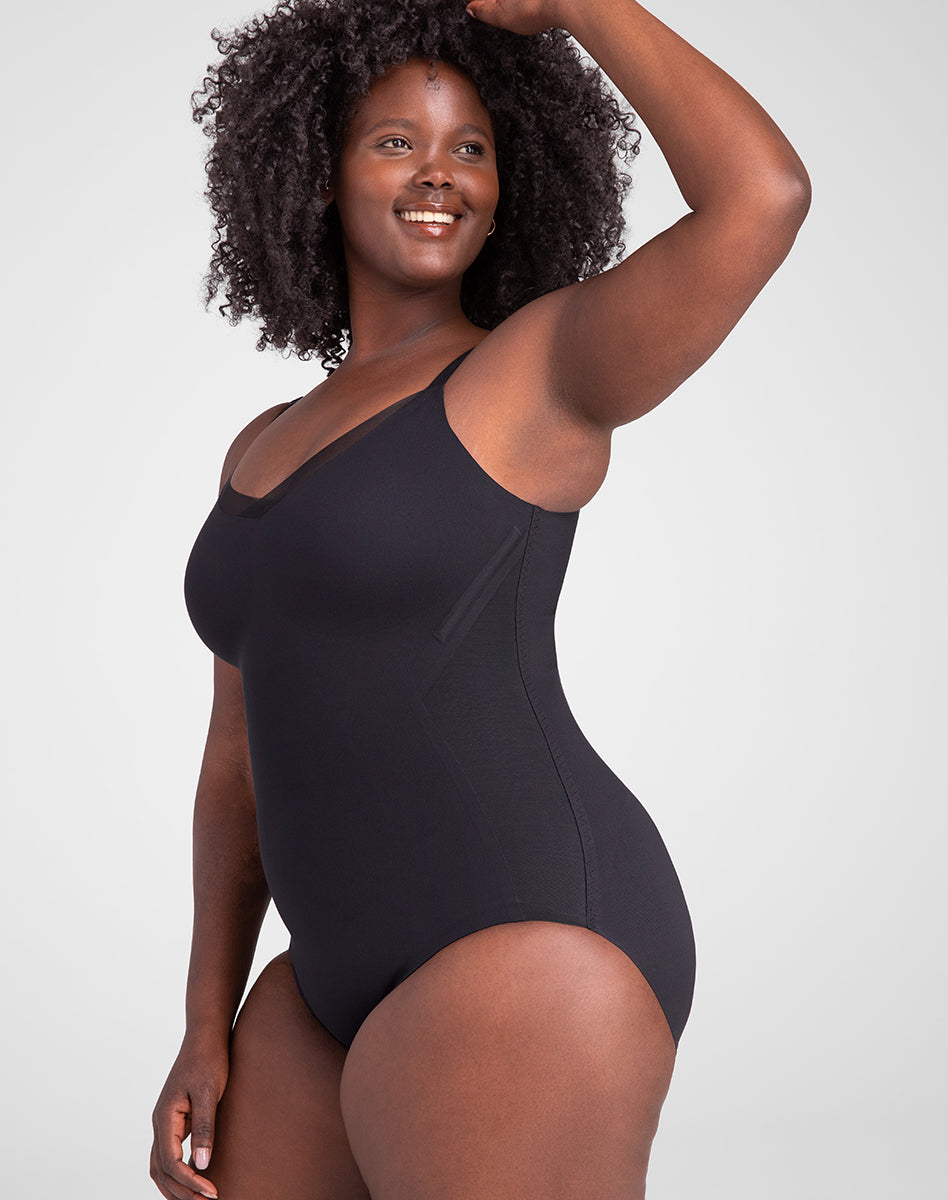 Chic CrossOver Cami Bodysuit for Effortless Style