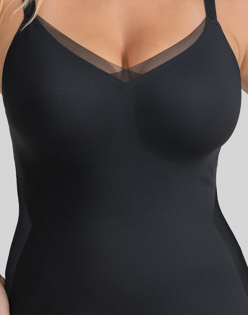 Chic CrossOver Cami Bodysuit for Effortless Style