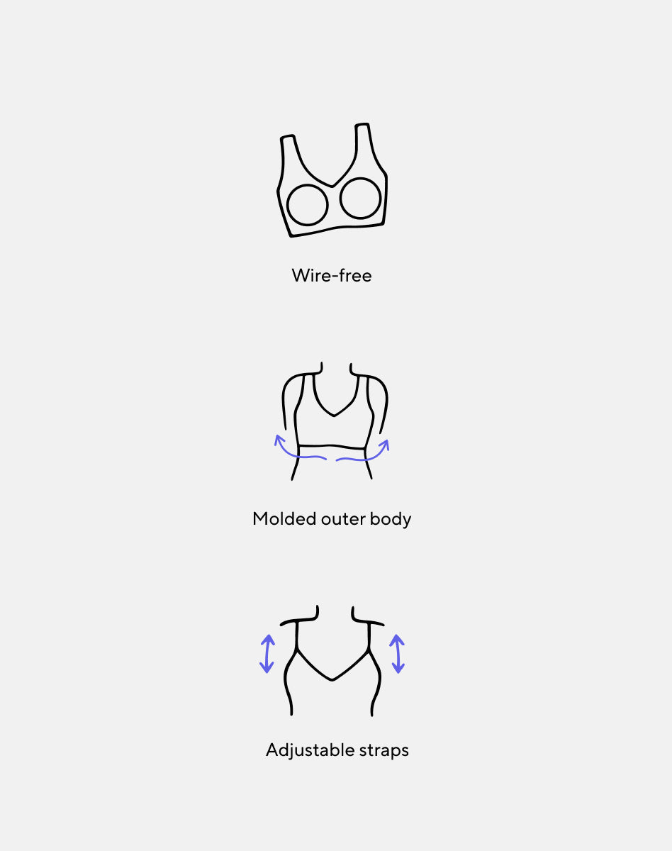 Versatile CrossFlex Sports Bra for All-Day Comfort