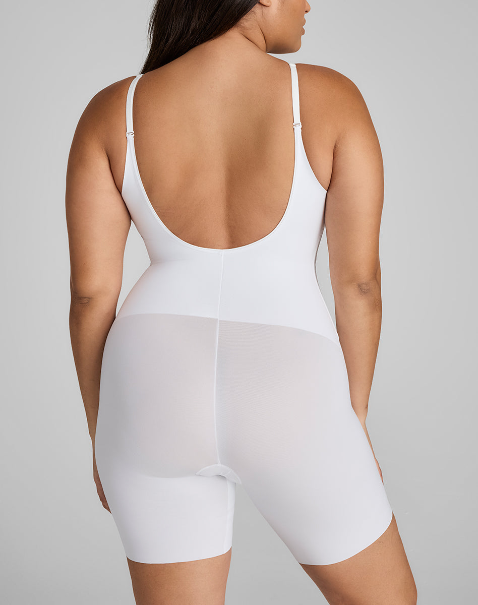 Chic Low-Back Bodysuit for Effortless Elegance