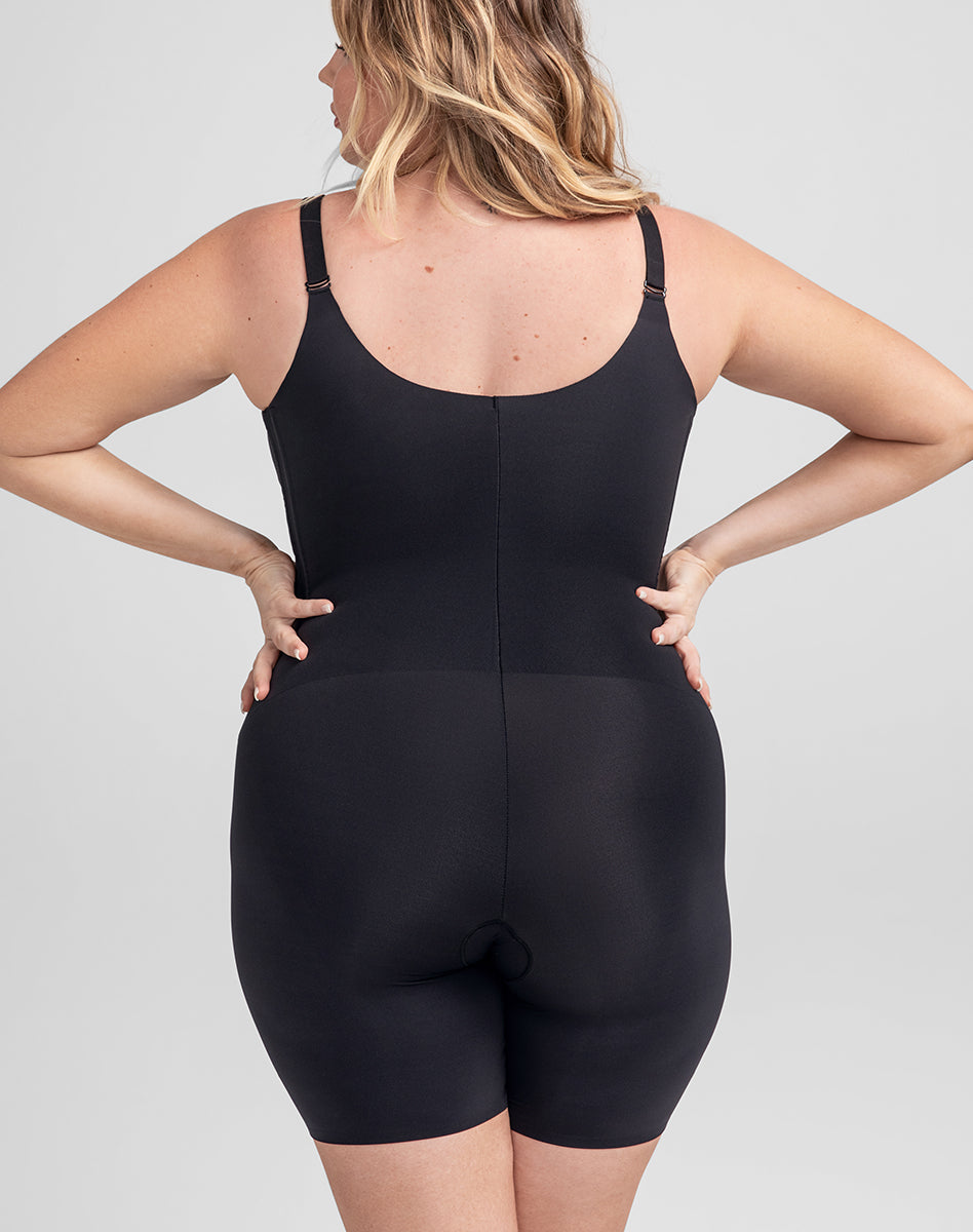 Chic Mid-Thigh Bodysuit for Effortless Style