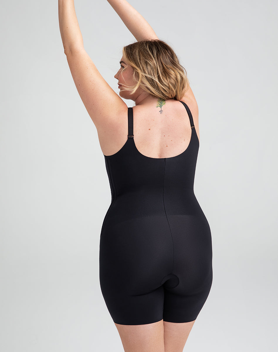 Chic Mid-Thigh Bodysuit for Effortless Style
