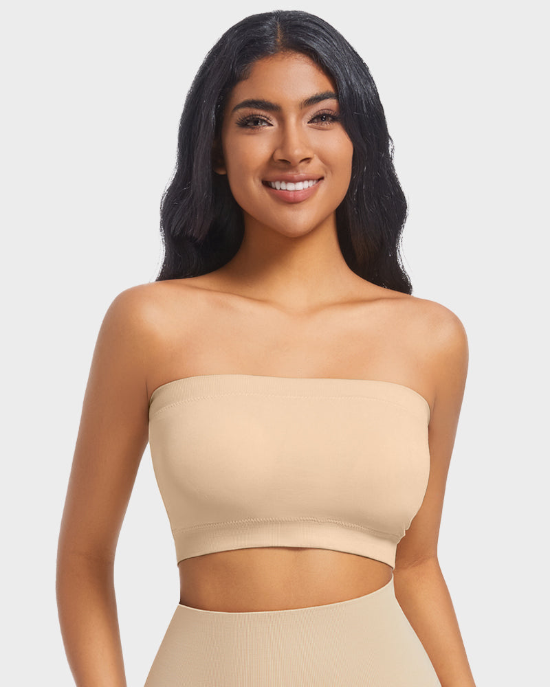 Effortless Comfort Padded Strapless Bandeau Bra