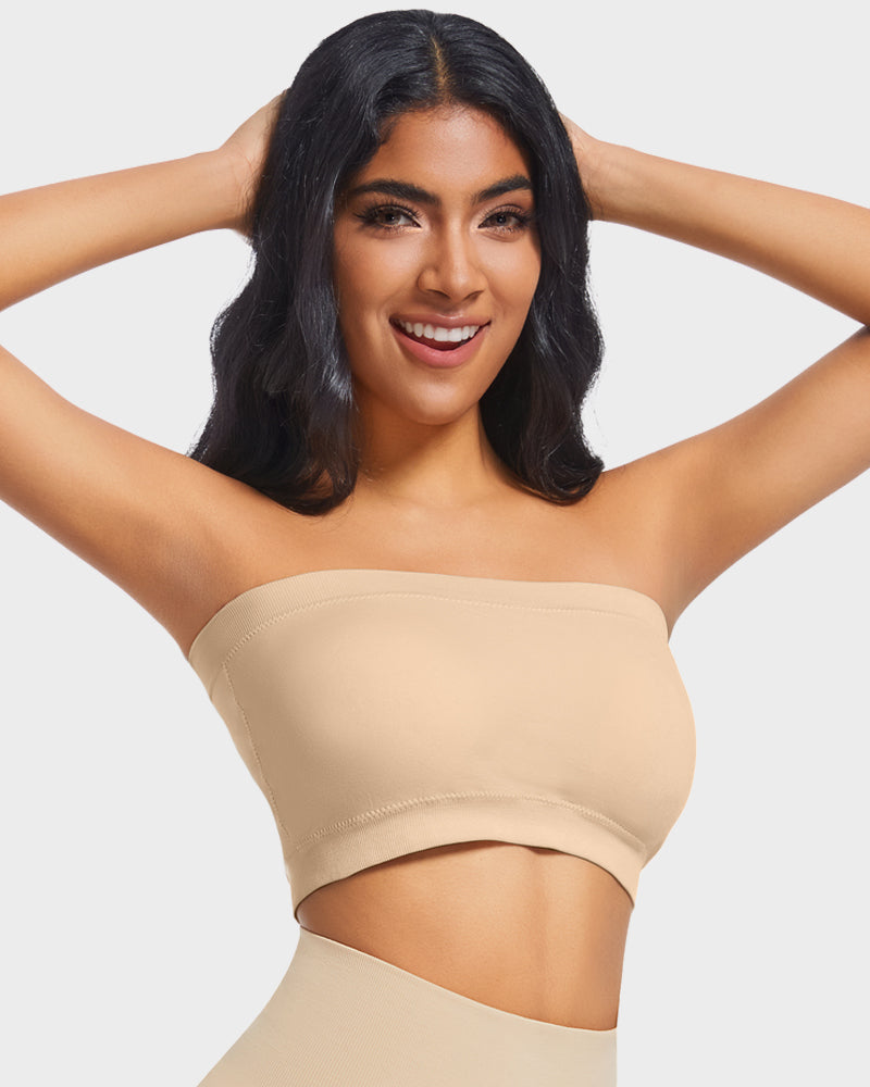 Effortless Comfort Padded Strapless Bandeau Bra