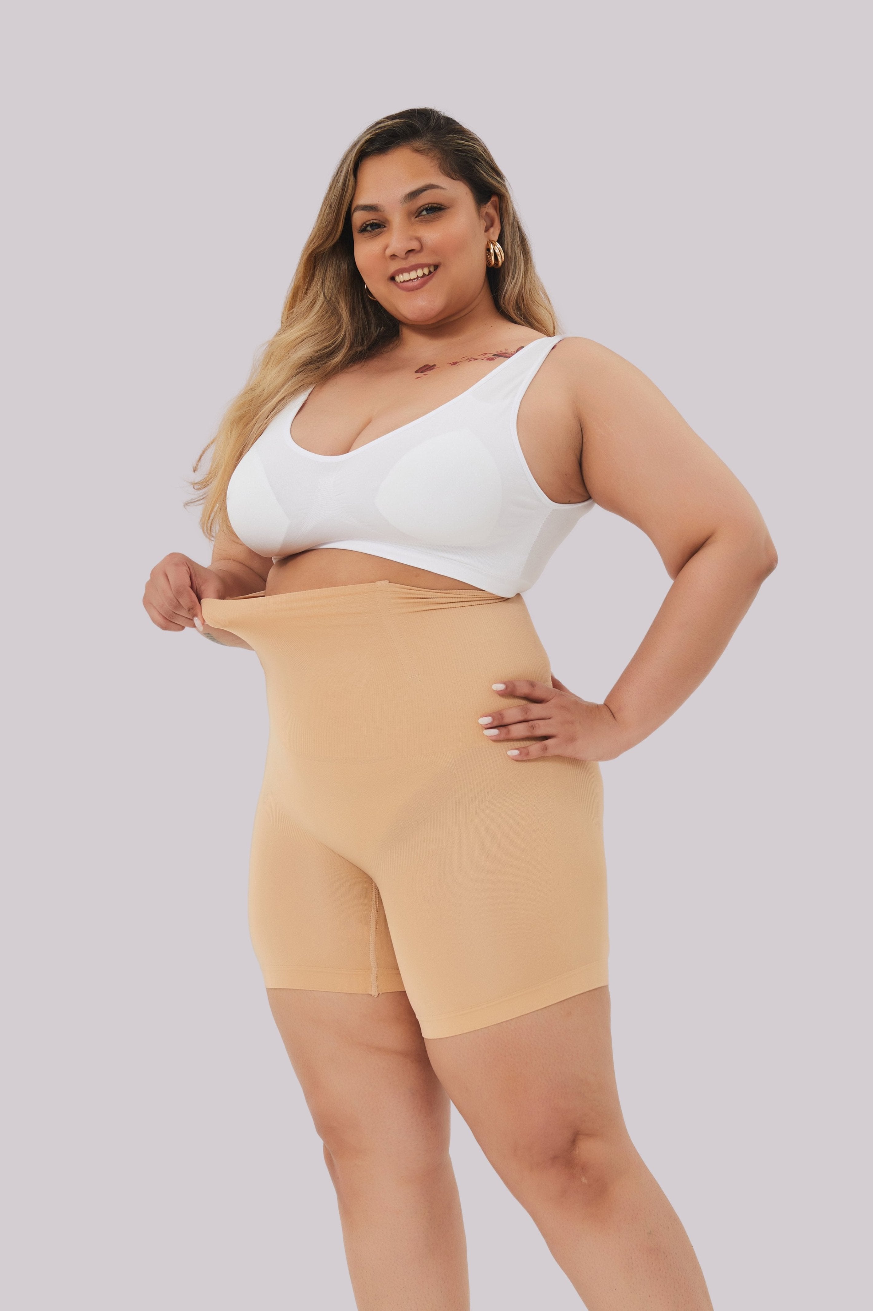 Comfit™ Amelie - Elevated High-Waisted Shaper Shorts for a Flawless Silhouette