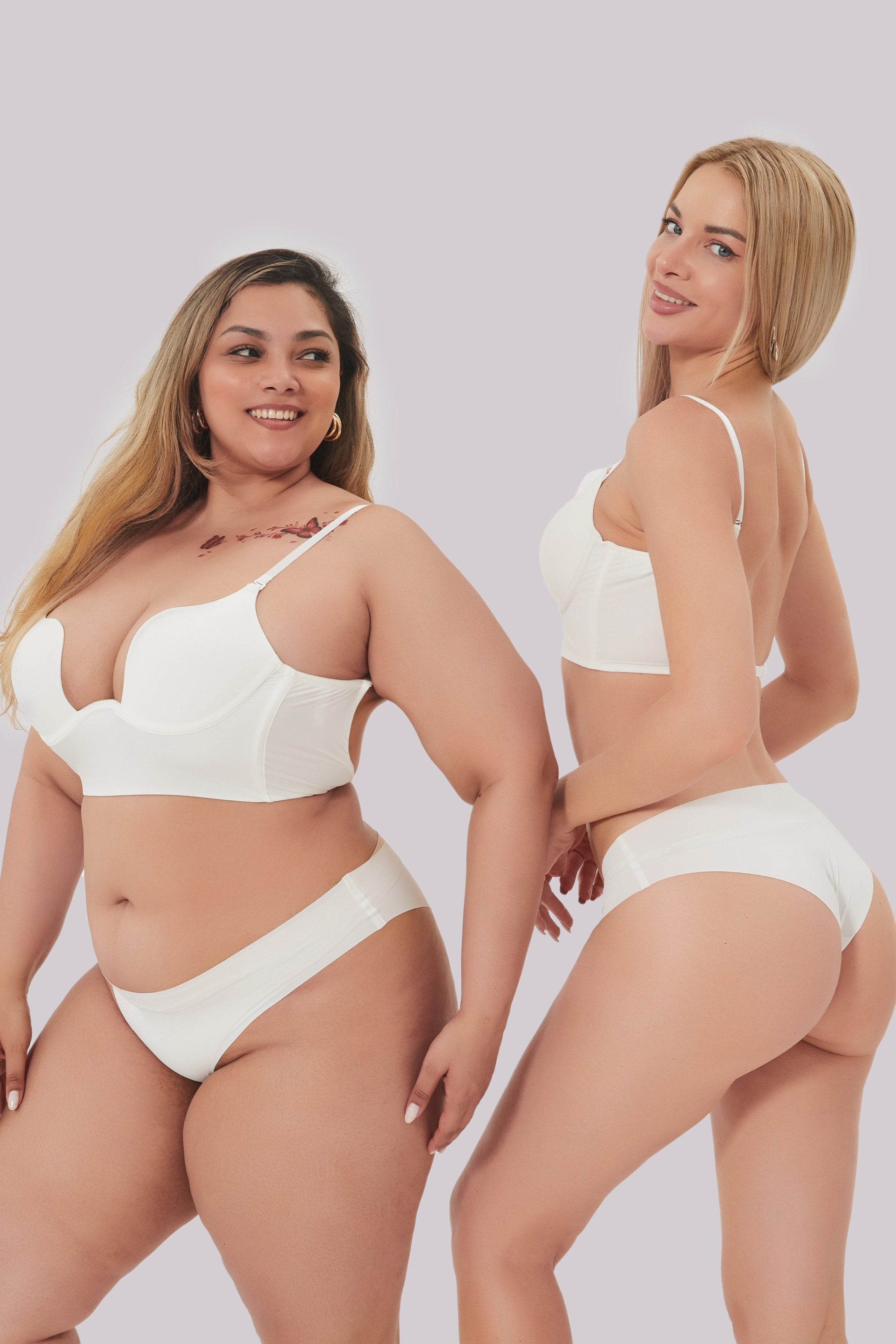 Comfit™ Ivy - Stylish Low Cut & Backless Invisible Bra for Ultimate Comfort