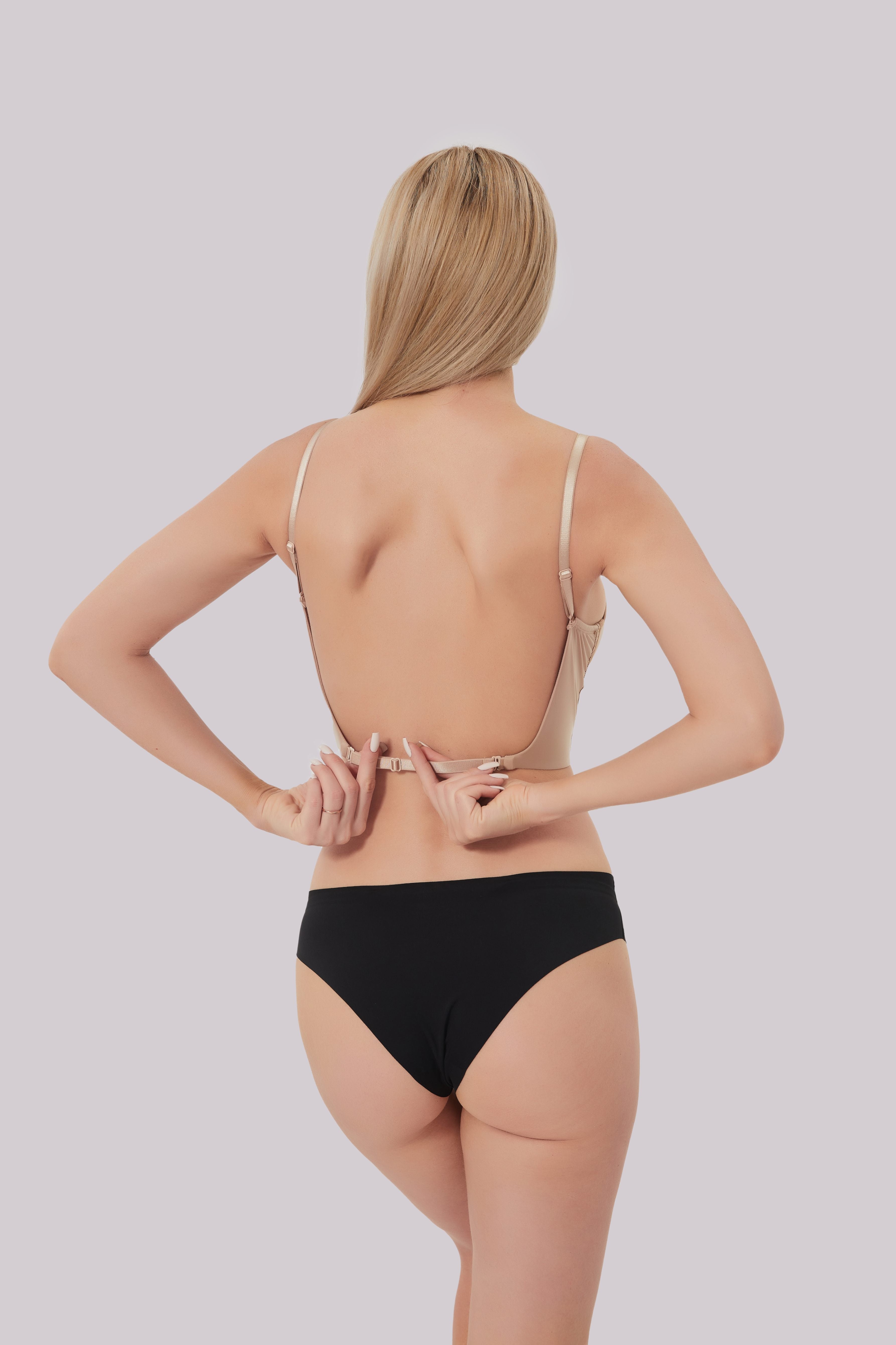 Comfit™ Ivy - Stylish Low Cut & Backless Invisible Bra for Ultimate Comfort
